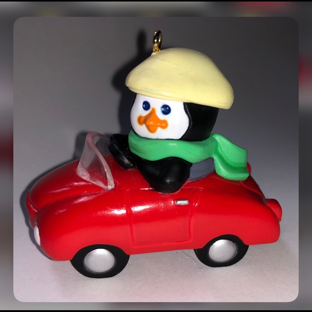 Hallmark Polar Sport Penguin inCar Ornament in box